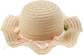 Strohhut, beige, Gr. 54/55 PUSBLU