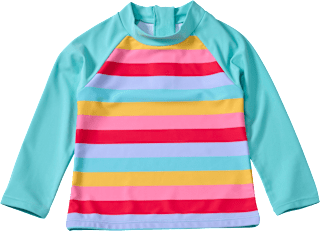 UV Shirt mit Streifen-Muster, bunt, Gr. 98/104 PUSBLU
