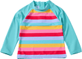 UV Shirt mit Streifen-Muster, bunt, Gr. 98/104 PUSBLU