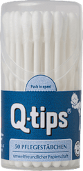 Wattestäbchen Runddose Q-tips