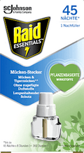 Mückenstecker 45 Nächte Nachfüllpack (1 Stück) Raid ESSENTIALS