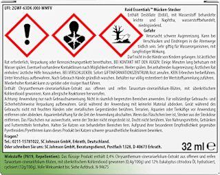 Mückenstecker 45 Nächte Starterset Raid ESSENTIALS