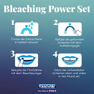 Bleaching Power Set Rapid white