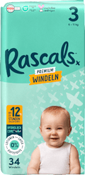 Windeln Premium Gr. 3 (6-11 kg) Rascals