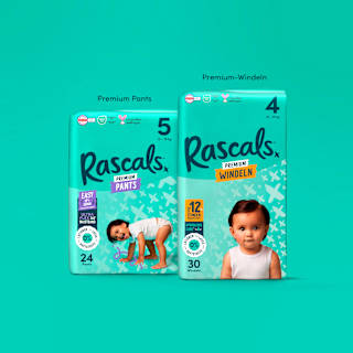 Windeln Premium Gr. 6 (15-20 kg) Rascals