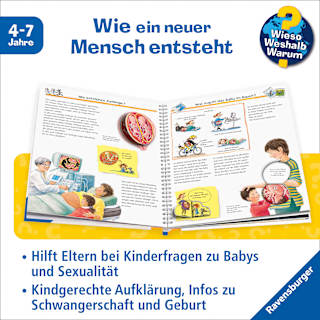 Kindersachbuch Woher die kleinen Kinder kommen Ravensburger