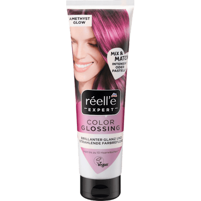 réell‘e EXPERT Color shine treatment Glossing Amethyst Glow, 150 ml