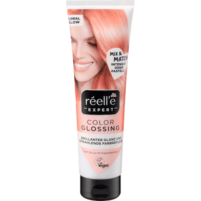 réell‘e EXPERT Color shine treatment Glossing Coral Glow, 150 ml