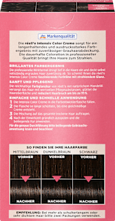Haarfarbe 2.0 Schwarz réell‘e