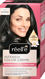Haarfarbe 2.0 Schwarz réell‘e