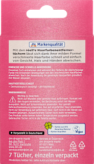 Haarfarbenentfernertücher réell‘e