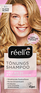 Tönungsshampoo 8.1 Platinblond réell‘e