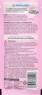 Tönungsshampoo 8.7 Karamellblond réell‘e