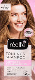 Tönungsshampoo 8.7 Karamellblond réell‘e