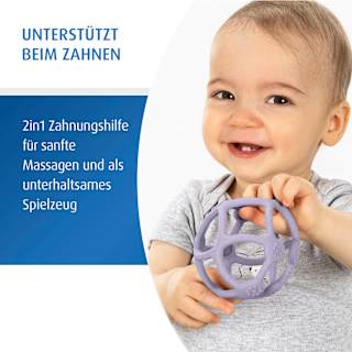 Beiß- und Greifball Bite & Play lila Reer