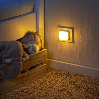 Nachtlicht 2in1 SleepLight hellgrau  Reer