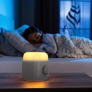 Nachtlicht 2in1 SleepLight hellgrau  Reer