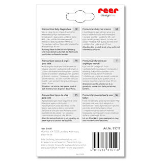 Premium Care Baby-Nagelschere Reer