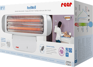 Wickeltisch-Heizstrahler 400/800 Watt Reer
