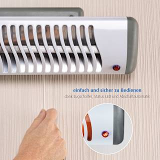 Wickeltisch-Heizstrahler EasyHeat Flex 500 Watt Reer