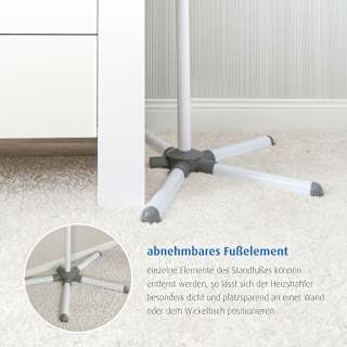 Wickeltisch-Heizstrahler EasyHeat Flex 500 Watt Reer
