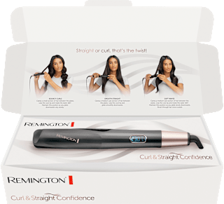 Glätteisen Curl & Straight Confidence S6606 Remington