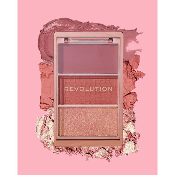 Blush Palette Icon Aura Points Rose REVOLUTION