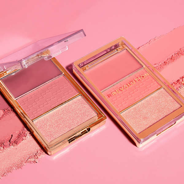 Blush Palette Icon Aura Points Rose REVOLUTION