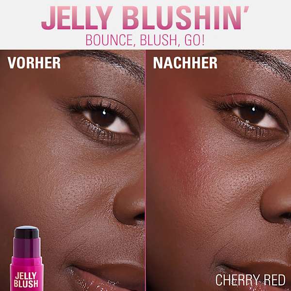 Blush Stick Jelly Cherry Red REVOLUTION