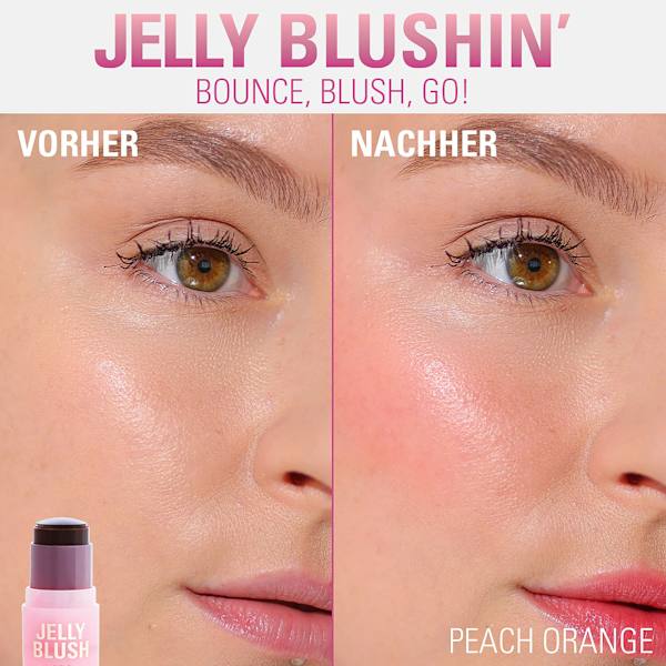 Blush Stick Jelly Peach Orange REVOLUTION
