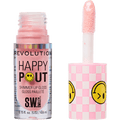 Lipgloss Happy Pout Shimmer, Smiley World Pink Bliss REVOLUTION