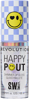 Lipgloss Happy Pout Shimmer, Smiley World Stellar Shine REVOLUTION