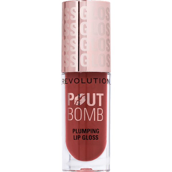 Lipgloss Pout Bomb, Cookie Warm Nude REVOLUTION