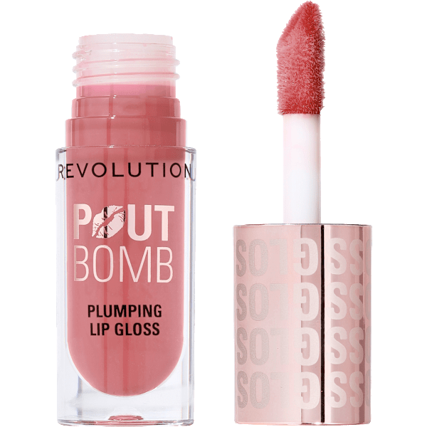 Lipgloss Pout Bomb Plumping Kiss Baby Pink REVOLUTION