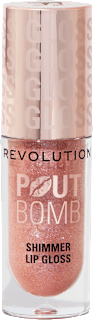 Lipgloss Pout Bomb, Shimmer Glimmer Nude REVOLUTION