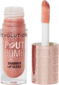 Lipgloss Pout Bomb, Shimmer Glimmer Nude REVOLUTION