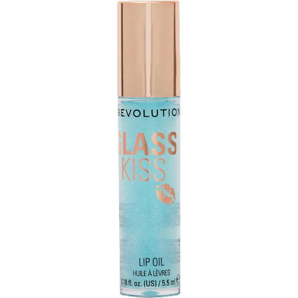 Lippenöl Glass Kiss Roller Oil Blue REVOLUTION