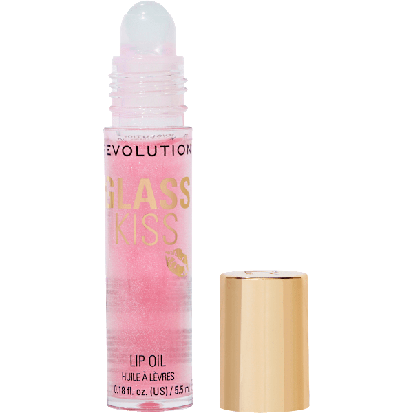Lippenöl Glass Kiss Roller Peach REVOLUTION