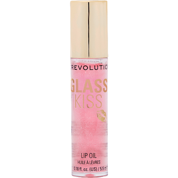 Lippenöl Glass Kiss Roller Peach REVOLUTION