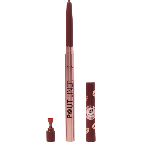 Plumping Lipliner Pout Bomb Cookie Warm Brown REVOLUTION