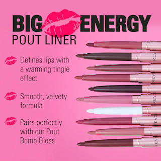 Plumping Lipliner Pout Bomb Cookie Warm Brown REVOLUTION