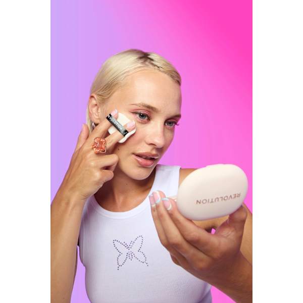 Puder Pressed Powder Pops Peach REVOLUTION