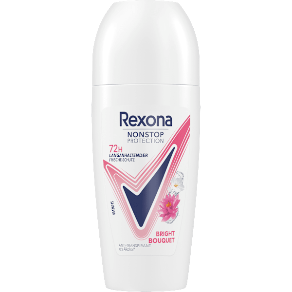 Antitranspirant Deo Roll-on Nonstop Protection Bright Bouquet Rexona
