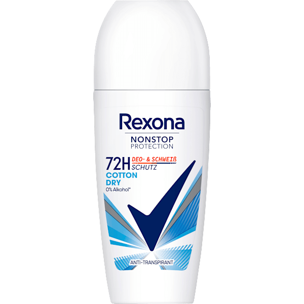 Antitranspirant Deo Roll-on Nonstop Protection Cotton Dry Rexona