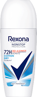 Antitranspirant Deo Roll-on Nonstop Protection Cotton Dry Rexona