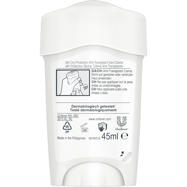 Antitranspirant Deocreme Maximum Protection Clean Scent Rexona