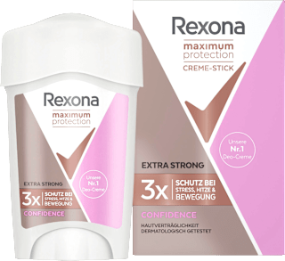 Antitranspirant Deocreme Maximum Protection Confidence Rexona