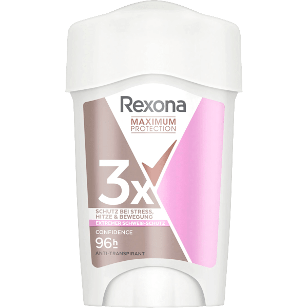 Antitranspirant Deocreme Maximum Protection Confidence Rexona