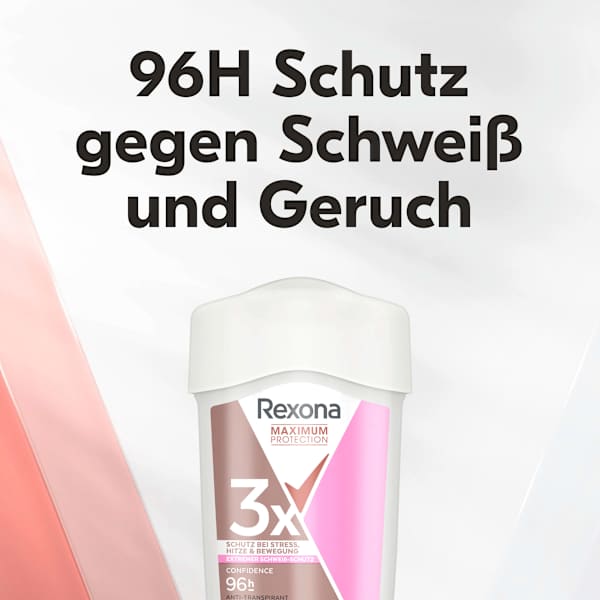Antitranspirant Deocreme Maximum Protection Confidence Rexona
