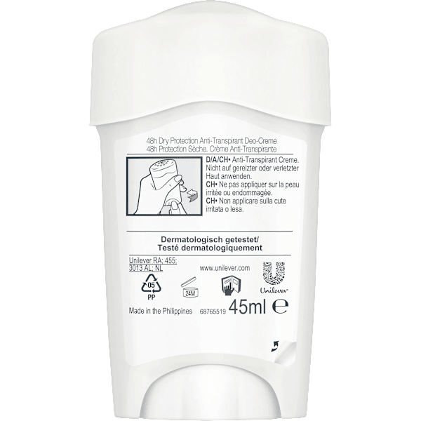 Antitranspirant Deocreme Maximum Protection Confidence Rexona